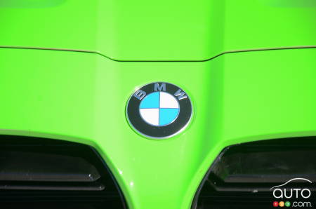 2022 BMW M3, badging